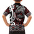 Personalised Aotearoa Bulldog Kid Hawaiian Shirt New Zealand Maori Taniko Art