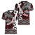 Personalised Aotearoa Bulldog Women V-Neck T-Shirt New Zealand Maori Taniko Art