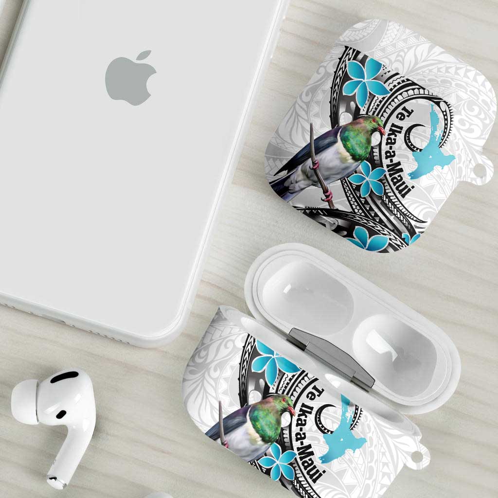 Aotearoa Te Ika-a-Maui AirPods Case South Island Kekeru Maori Koru - Polynesian Pride