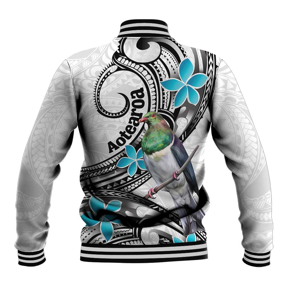 Aotearoa Te Ika-a-Maui Baseball Jacket South Island Kekeru Maori Koru LT14 - Polynesian Pride