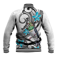 Aotearoa Te Ika-a-Maui Baseball Jacket South Island Kekeru Maori Koru LT14 - Polynesian Pride