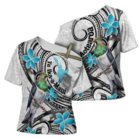 Aotearoa Te Ika-a-Maui Cross Shoulder Shirt South Island Kekeru Maori Koru - Polynesian Pride