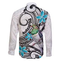 Aotearoa Te Ika-a-Maui Family Matching Tank Maxi Dress and Hawaiian Shirt South Island Kekeru Maori Koru LT14 - Polynesian Pride