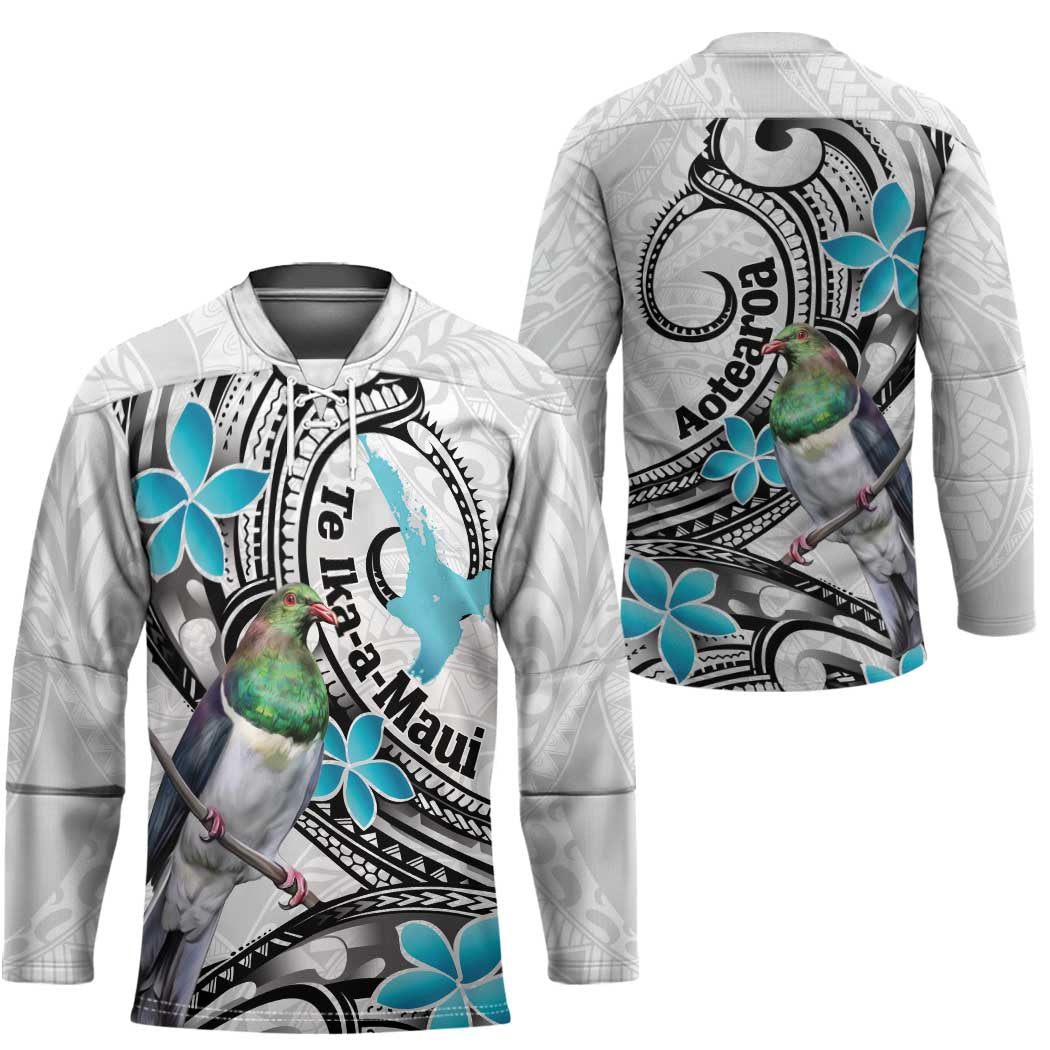 Aotearoa Te Ika-a-Maui Hockey Jersey South Island Kekeru Maori Koru - Polynesian Pride