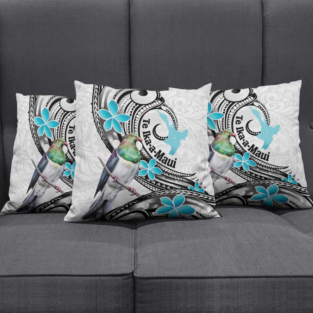 Aotearoa Te Ika-a-Maui Pillow Cover South Island Kekeru Maori Koru LT14 - Polynesian Pride