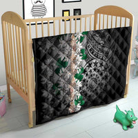 Cook Islands Tiare Maori With Conch Shell Quilt Pasifika Fest Polynesian Tattoo Black