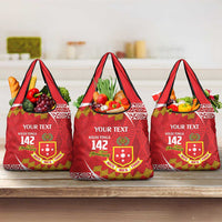 Personalised Kolisi Tonga College Atele Grocery Bag Mate Maa Tonga 142 Years Anniversary