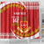 Personalised Kolisi Tonga College Atele Shower Curtain Mate Maa Tonga 142 Years Anniversary