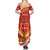 Personalised Kolisi Tonga College Atele Summer Maxi Dress Mate Maa Tonga 142 Years Anniversary