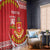 Personalised Kolisi Tonga College Atele Window Curtain Mate Maa Tonga 142 Years Anniversary