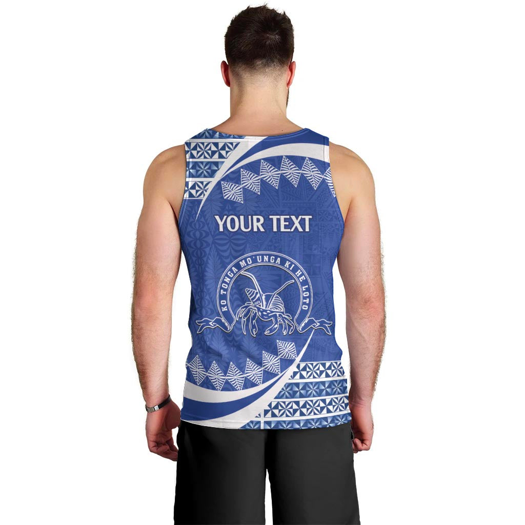 Personalised Tonga Tupou College Toloa Men Tank Top Happy 158 Years Anniversary