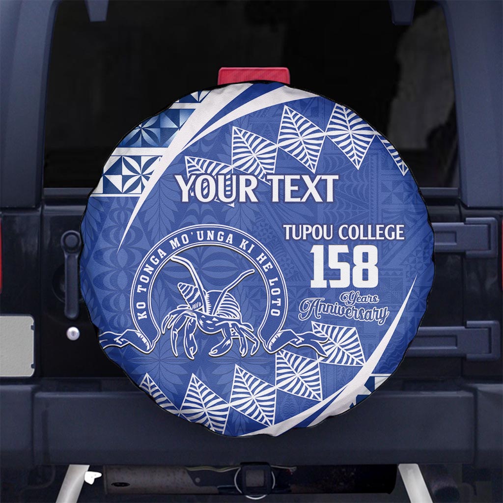 Personalised Tonga Tupou College Toloa Spare Tire Cover Happy 158 Years Anniversary
