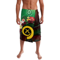 Long God Yumi Stanap Vanuatu Lavalava Tropical Flowers Aboriginal Pattern