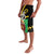 Tamtam Drum Vanuatu Lavalava Boar Tusk Aboriginal Flag Style