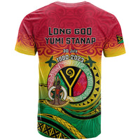 Vanuatu T Shirt Yumi 43 Hapi Independens Dei LT14 - Polynesian Pride