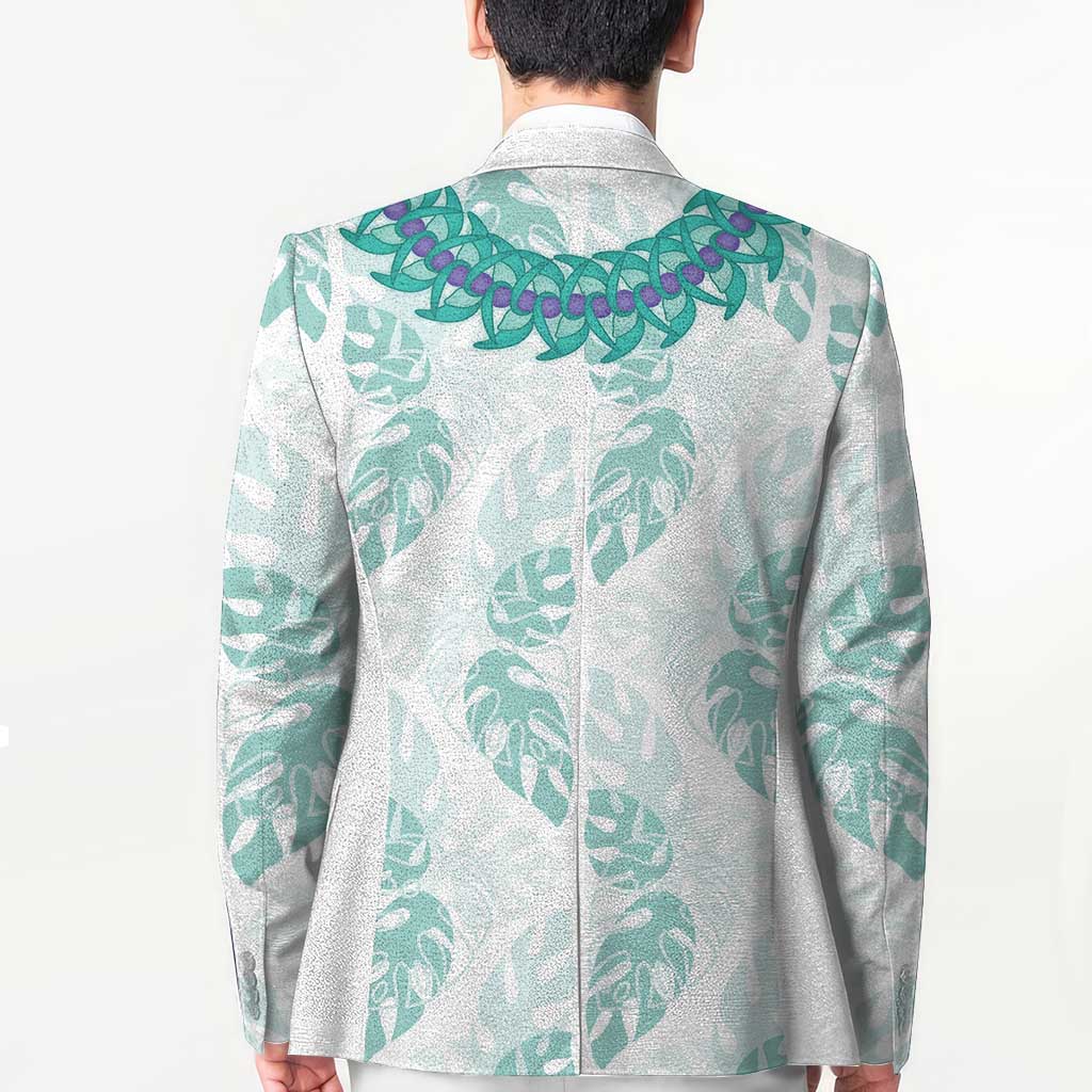 Jade Vine Lei Hawaii Blazer Aloha Seamless Tropical Leaves LT14 - Polynesian Pride