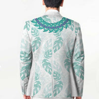 Jade Vine Lei Hawaii Blazer Aloha Seamless Tropical Leaves LT14 - Polynesian Pride