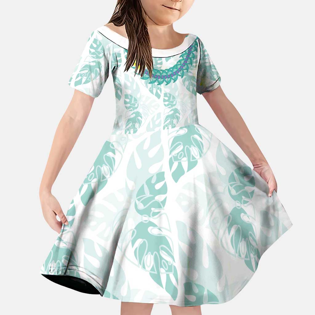 Jade Vine Lei Hawaii Family Matching Puletasi and Hawaiian Shirt Aloha Seamless Tropical Leaves - Polynesian Pride