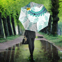 Jade Vine Lei Hawaii Umbrella Aloha Seamless Tropical Leaves - Polynesian Pride