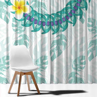 Jade Vine Lei Hawaii Window Curtain Aloha Seamless Tropical Leaves LT14 - Polynesian Pride
