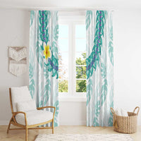 Jade Vine Lei Hawaii Window Curtain Aloha Seamless Tropical Leaves LT14 - Polynesian Pride