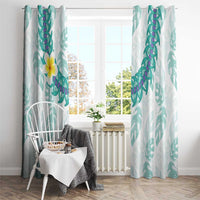 Jade Vine Lei Hawaii Window Curtain Aloha Seamless Tropical Leaves LT14 - Polynesian Pride