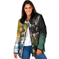 Personalised Rugby 2025 Championship Padded Jacket Southern Hemisphere Countries Mascots - Polynesian Pride