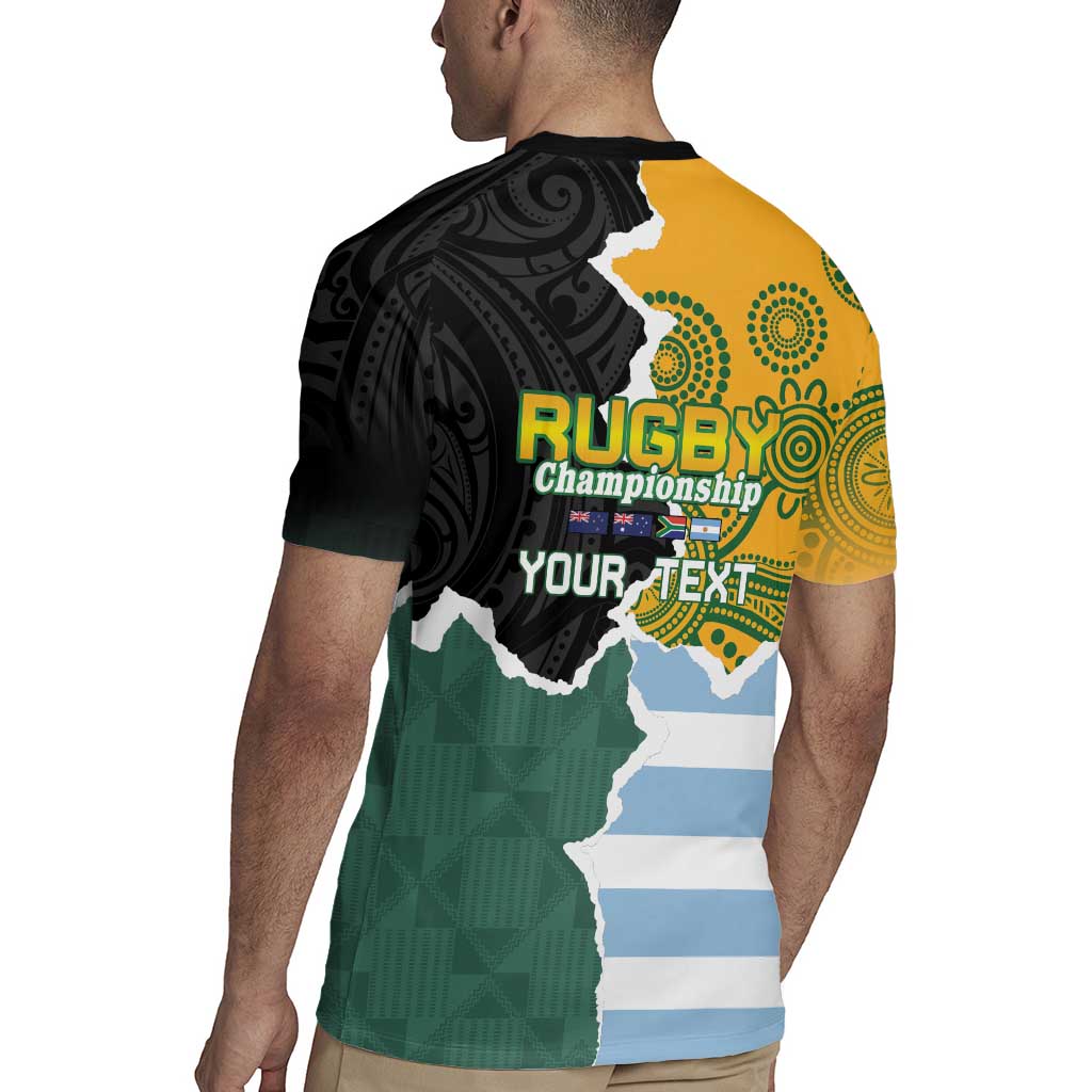 Personalised Rugby 2025 Championship Rugby Jersey Southern Hemisphere Countries Mascots - Polynesian Pride