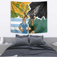 Rugby 2025 Championship Tapestry Southern Hemisphere Countries Mascots LT14 - Polynesian Pride