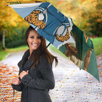 Rugby 2025 Championship Umbrella Southern Hemisphere Countries Mascots - Polynesian Pride