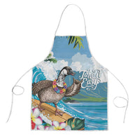 Aloha Hawaii Shaka Nene Goose Apron Surfing Take It Easy - Polynesian Pride