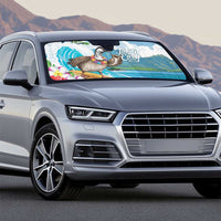 Aloha Hawaii Shaka Nene Goose Auto Sun Shade Surfing Take It Easy - Polynesian Pride