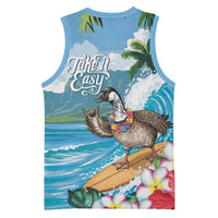 Aloha Hawaii Shaka Nene Goose Basketball Jersey Surfing Take It Easy - Polynesian Pride