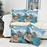 Aloha Hawaii Shaka Nene Goose Pillow Cover Surfing Take It Easy - Polynesian Pride
