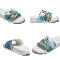 Aloha Hawaii Shaka Nene Goose Slide Sandals Surfing Take It Easy - Polynesian Pride