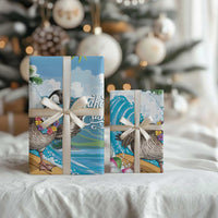 Aloha Hawaii Shaka Nene Goose Wrapping Paper Surfing Take It Easy - Polynesian Pride