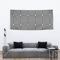 Black White Filipino Binakol Motifs Tapestry Mabuhay Philippines Festival Kusikus Pattern LT14 - Polynesian Pride