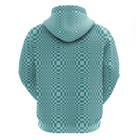 Cyan Filipino Binakol Motifs Hoodie Mabuhay Philippines Festival Kusikus Pattern LT14 - Polynesian Pride
