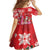 Personalized Hawaii Christmas Family Matching Mermaid Dress and Hawaiian Shirt Mele Kalikimaka Chilling Shaka Santa Flamingo - Polynesian Pride