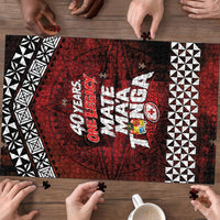 Mate Maa Tonga Rugby 2026 Puzzle 40 Years Anniversary One Legacy LT14 - Polynesian Pride