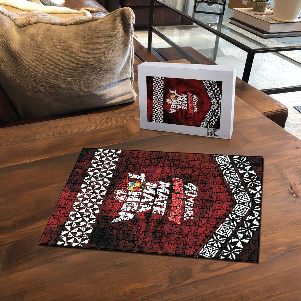 Mate Maa Tonga Rugby 2026 Puzzle 40 Years Anniversary One Legacy LT14 - Polynesian Pride