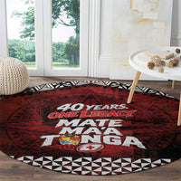 Mate Maa Tonga Rugby 2026 Round Carpet 40 Years Anniversary One Legacy LT14 - Polynesian Pride