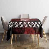 Mate Maa Tonga Rugby 2026 Tablecloth 40 Years Anniversary One Legacy LT14 - Polynesian Pride
