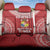 Custom Tonga Mate Maa Back Car Seat Cover Go Champions Tongan Ngatu - Red