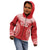 Custom Tonga Mate Maa Kid Hoodie Go Champions Tongan Ngatu - Red