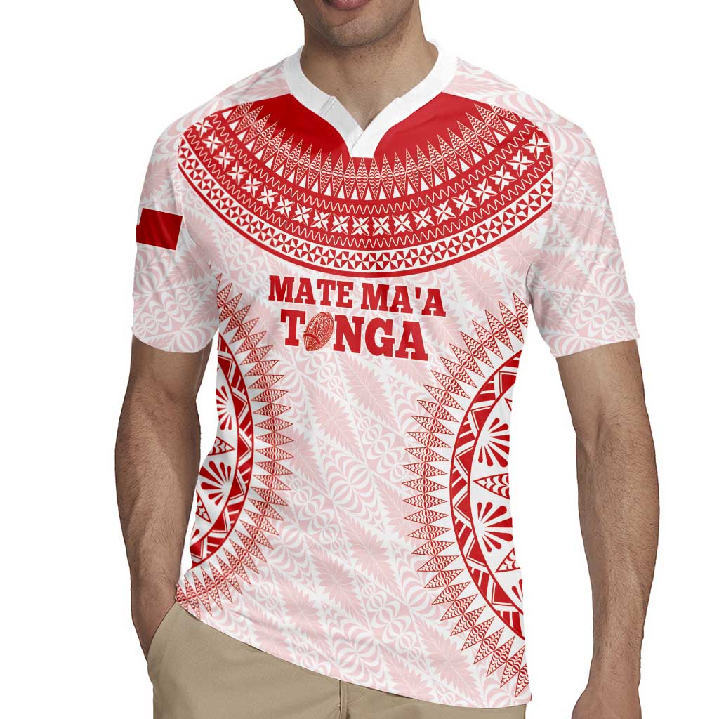 Custom Tonga Mate Maa Rugby Jersey Go Champions Tongan Ngatu - White