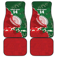 Custom Tonga And Australia Rugby Car Mats Mate Maa Tongan Ngatu Mix Kangaroos Aboriginal