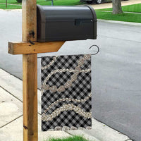 Black Aloha Hawaii Shell Lei Garden Flag Palaka Hebrew Cone Honey Cowrie Elegant Curves - Polynesian Pride