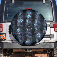 Purple Paradise Hawaii Shell Lei Spare Tire Cover Hawaiian Sunrise Shell Hebrew Cone Plumeria - Polynesian Pride