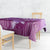 Polynesia Valentine Day Tablecloth Polynesian Sea Turtle Purple Version LT14 - Polynesian Pride